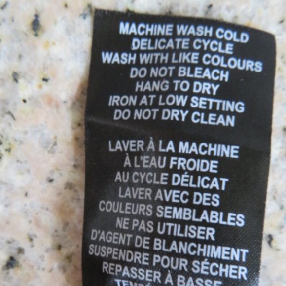 TAHARI Black PANTS Elastic Waist Zip Front & Ties Small (K322) - Picture 6 of 6